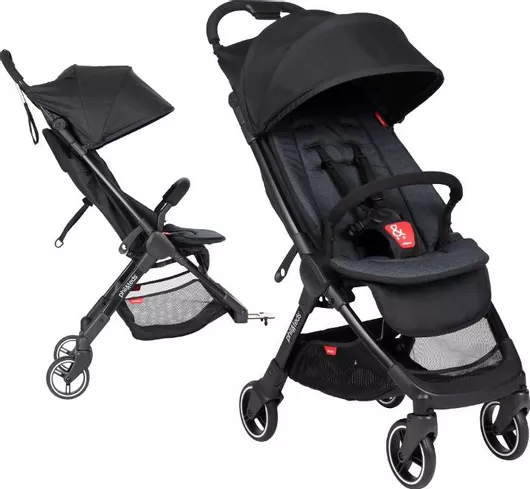 Καρότσι Μωρού Phil & Teds Διδύμων Go Double Black