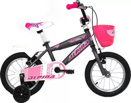 Παιδικό Ποδήλατο Alpina Beleno 14" BMX Γκρι