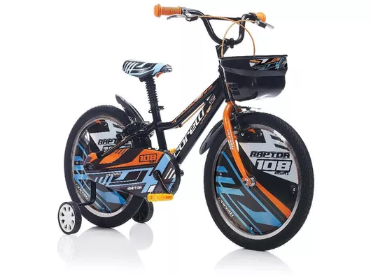 Παιδικό Ποδήλατο Corelli Raptor 16" BMX με Σκελετό Αλουμινίου Μαύρο