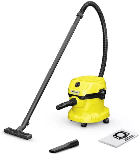 Σκούπα Υγρών / Στερεών Karcher WD 2 Foam V 1000W με Κάδο 12lt