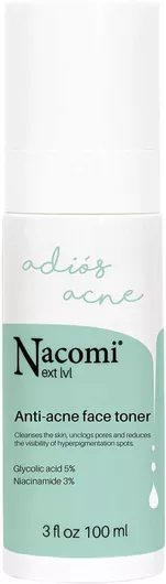 Nacomi Adios Acne Next Lvl Υγρό Καθαρισμού Προσώπου για Ακνεϊκές Επιδερμίδες 100ml