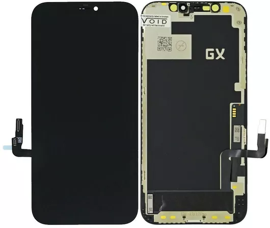 Οθόνη OLED GX OLED με Μηχανισμό Αφής για iPhone 12/12 Pro Μαύρο