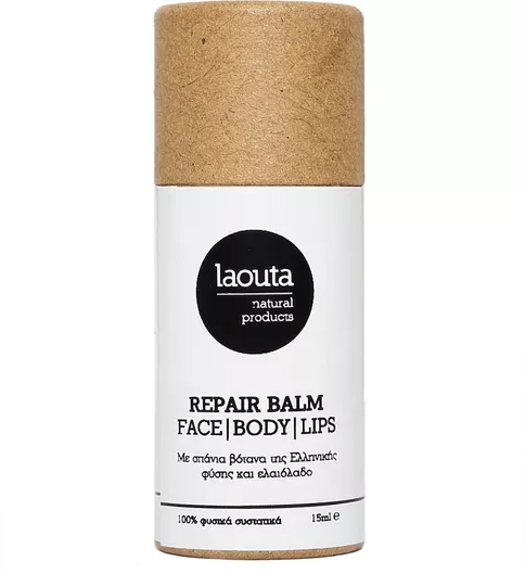 Laouta Natural Products Repair Ενυδατικό Balm Ανάπλασης 15ml