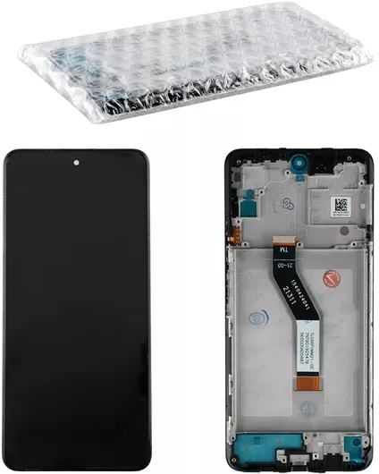 Οθόνη με Μηχανισμό Αφής & Πλαίσιο για Poco M4 Pro XIAOMI POCO M4 PRO 5G (Μαύρο)