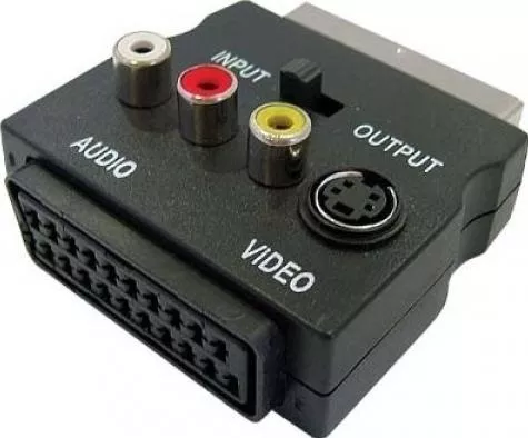 Lancom Μετατροπέας Scart male σε RCA/S-Video/Scart female 5τμχ 01.079.0100