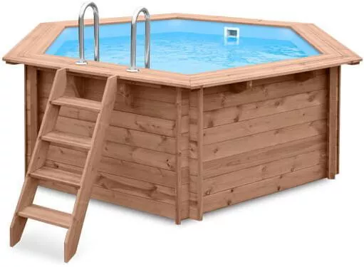 Πισίνα Ξύλινη ABATEC Summer Joy 355x307cm