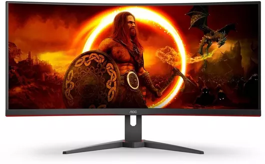 AOC CU34G2XE Ultrawide VA HDR Curved Gaming Monitor 34" QHD 3440x1440 144Hz