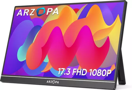 Arzopa A1M IPS HDR Φορητό Monitor 17.3" FHD 1920x1080
