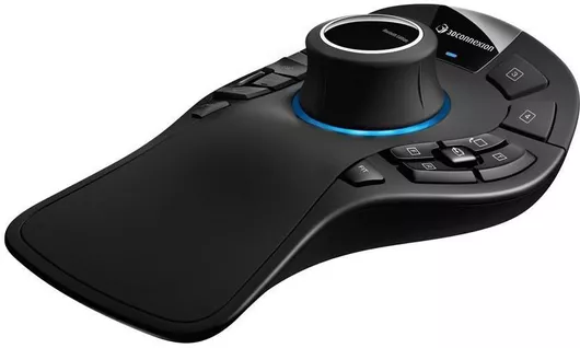 3D Connexion SpaceMouse Pro Ασύρματο Ποντίκι Μαύρο
