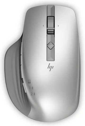HP 930 Creator Ασύρματο & Ενσύρματο Bluetooth Ποντίκι Ασημί