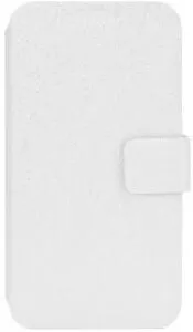 Trendy Fiber BookCase Samsung i9190 Galaxy S4 Mini white