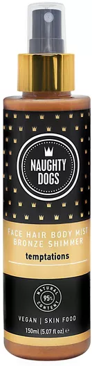 Naughty Dogs Temptations Body Mist Shimmer 150ml