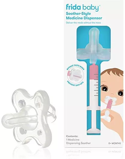 Πιπίλα Σιλικόνης Frida Baby Χορήγησης Φαρμάκου