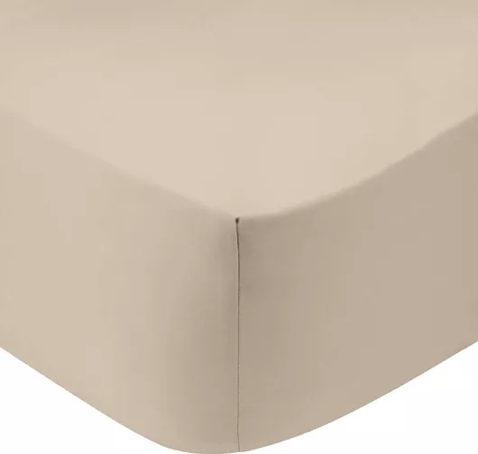 Σεντόνι Sunshine King Size με Λάστιχο 180x200+30cm Cotton Feelings Sand 109