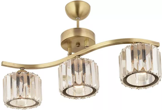 Κρεμαστό Φωτιστικό ArteLibre Τρίφωτο Χρυσό