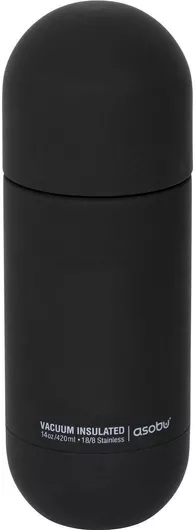 Μπουκάλι Θερμός Asobu bottle Μαύρο 420ml