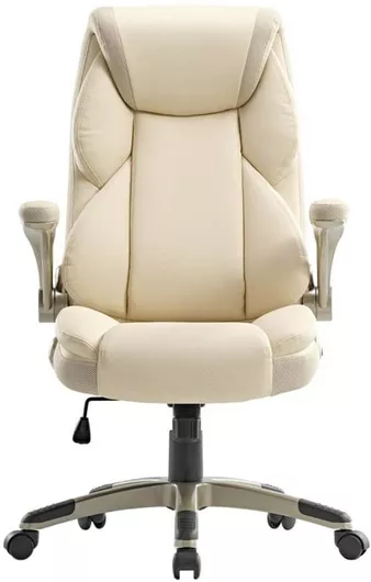 Καρέκλα Γραφείου με Ρυθμιζόμενα Μπράτσα Μπεζ Eureka Ergonomic