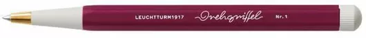 Leuchtturm1917 Στυλό Ballpoint 1mm Μπορντό με Μπλε Μελάνι Port Red
