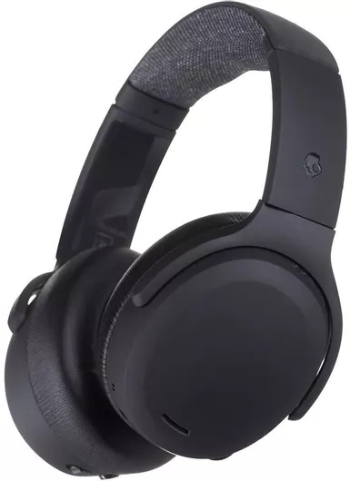Skullcandy Crusher ANC 2 Ασύρματα/Ενσύρματα Over Ear Ακουστικά με 50 ώρες Λειτουργίας & Quick Charge Μαύρο