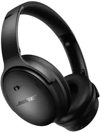 Bose QuietComfort Ασύρματα/Ενσύρματα Over Ear Ακουστικά με 24 ώρες Λειτουργίας Μαύρο
