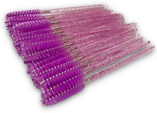 Σετ με Πινέλα Μακιγιάζ UpLac για Φρύδια από Συνθετική Τρίχα 50τμχ