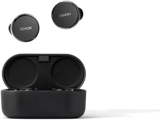 Denon PerL Pro AH-C15PL In-ear Bluetooth Handsfree Ακουστικά με Αντοχή στον Ιδρώτα & Θήκη Φόρτισης Μαύρο
