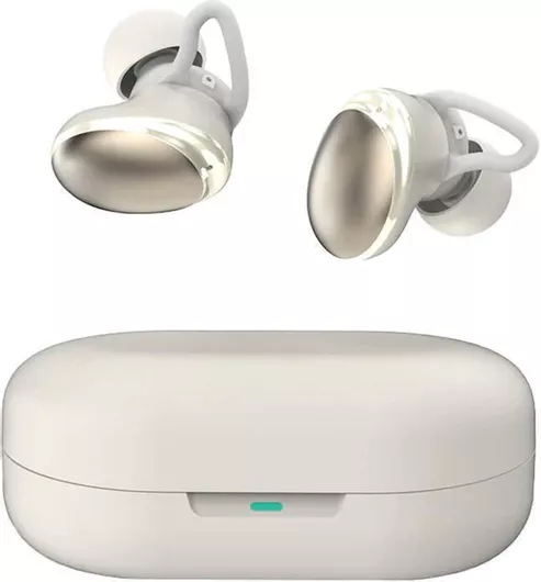 HiFuture FUSION In-ear Bluetooth Handsfree Ακουστικά με Θήκη Φόρτισης Ivory White