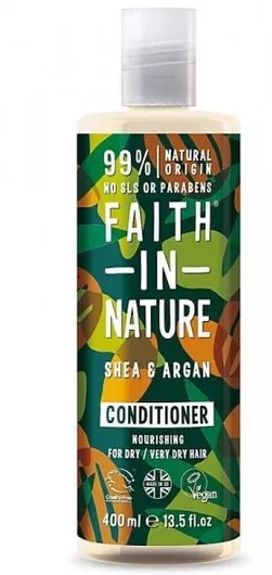 Faith in Nature Shea & Argan Conditioner Διατήρησης Χρώματος 400ml