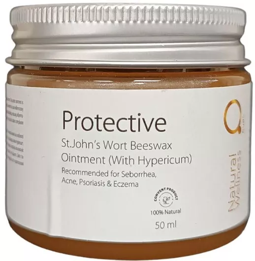 Qure Protective St.John's Wort Κεραλοιφή για Ακμή & Ψωρίαση 50ml