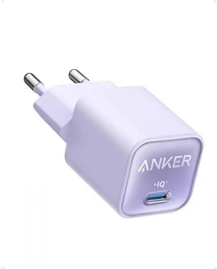 Anker Φορτιστής Χωρίς Καλώδιο 30W Μοβ 511