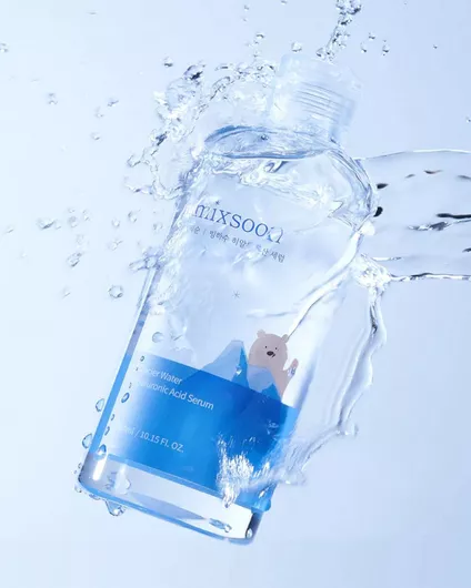 Mixsoon Glacier Water Ενυδατικό & Αντιγηραντικό Serum Προσώπου με Υαλουρονικό Οξύ για Αποτοξίνωση & Λάμψη 300ml