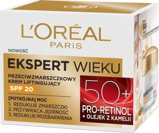 Κρέμα Προσώπου L'Oreal Paris Age Expert 50+ Αντιγηραντική & Συσφικτική 50ml