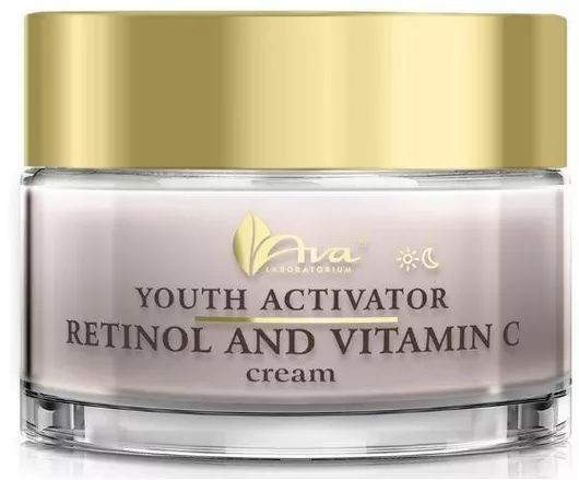 Κρέμα Προσώπου Ava Laboratorium Youth Activator Retinol & Vitamin C Ενυδατική 50ml