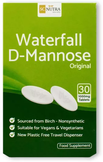Waterfall D-Mannose Original 1000mg Ειδικό Συμπλήρωμα Διατροφής 30 ταμπλέτες