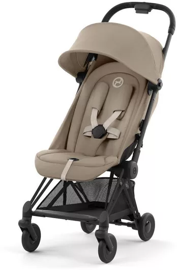 Καρότσι Μωρού Cybex Coya Matt Black Cozy Beige
