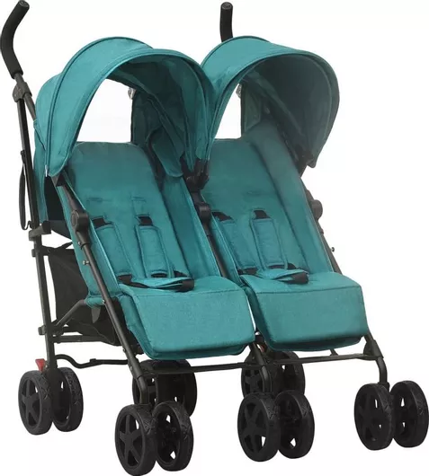 Καρότσι Μωρού vidaXL Μπαστούνι Πράσινο 14.40kg κατάλληλο από 6 μηνών