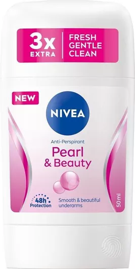 Nivea Women's Antiperspirant Pearl & Beauty Stick 50 Ml