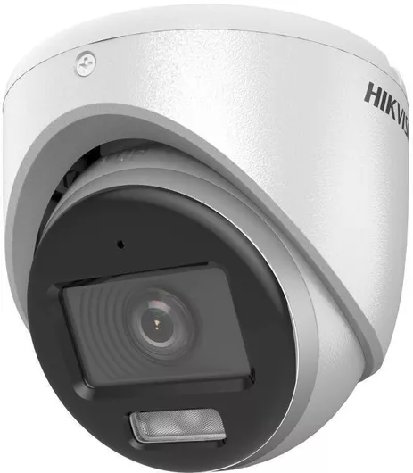 Hikvision DS-2CE70KF0T-LMFS CCTV Κάμερα Παρακολούθησης Full HD+ 5MP Αδιάβροχη με Μικρόφωνο και Φακό 2.8mm