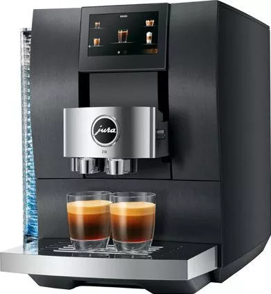 Jura Z10 Αυτόματη Μηχανή Espresso 1450W Πίεσης 15bar με Μύλο και Wi-Fi Aluminium Black