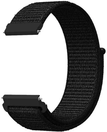 Watch Gt Gt 2 46mm Gt 2e Gt Active Honor Magic/watch 2 Classic Dark Λουράκι Υφασμάτινο Μαύρο Huawei Watch GT, GT 2 46mm, GT 2e, GT Active, Honor Magic, Watch 2 Classic