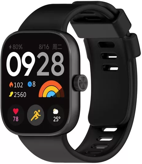 Λουράκι Σιλικόνης Μαύρο Redmi Watch 4