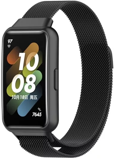 Λουράκι Μαύρο Huawei Band 7