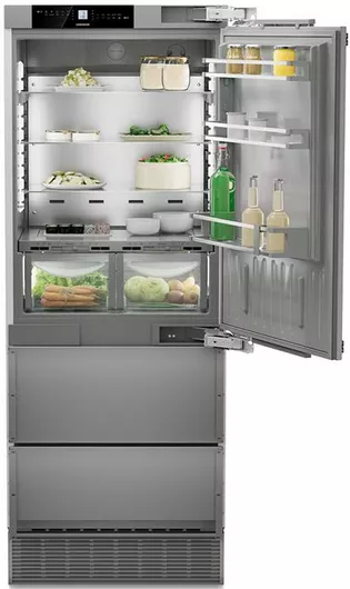 Ψυγειοκαταψύκτης Liebherr ECBNe 7870 NoFrost 402lt Υ207.2xΠ76.2xΒ63.5cm Inox