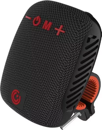 Sonic Gear BIKECLIPZ Φορητό Ηχείο Bluetooth 10W με Ραδιόφωνο Γκρι