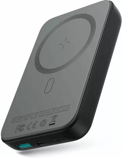 Joyroom JR-W020 MagSafe Power Bank 10000mAh 20W με Θύρα USB-A & Θύρα USB-C Power Delivery Μαύρο