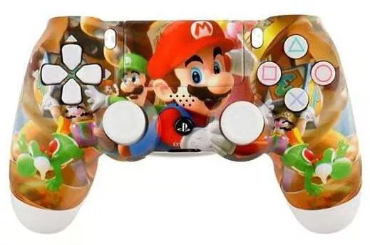 Doubleshock Ασύρματο Gamepad για PS4 Super Mario