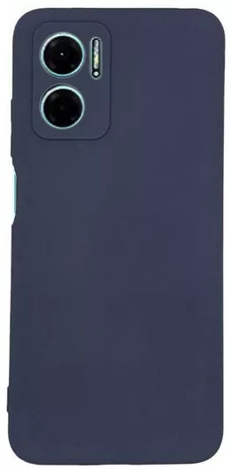 Θήκη Σιλικόνης Slim Fit Liquid Silicone Case Dark Blue Xiaomi Redmi Note 11E 5G/Redmi 10 5G