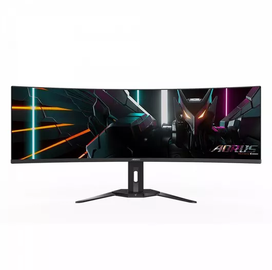 Gigabyte AORUS CO49DQ Ultrawide OLED HDR Gaming Monitor 49" 5120x1440 144Hz με Χρόνο Απόκρισης 0.03ms GTG