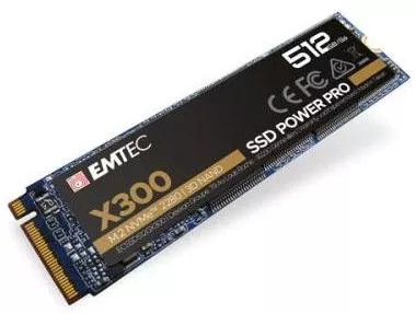 SSD Emtec X300 M2 Power Pro 512GB M.2 NVMe PCI Express 3.0