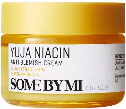 Κρέμα Προσώπου Some By Mi Yuja Niacin Ενυδατική & Αντιγηραντική με Βιταμίνη C & Νιασιναμίδη 60gr